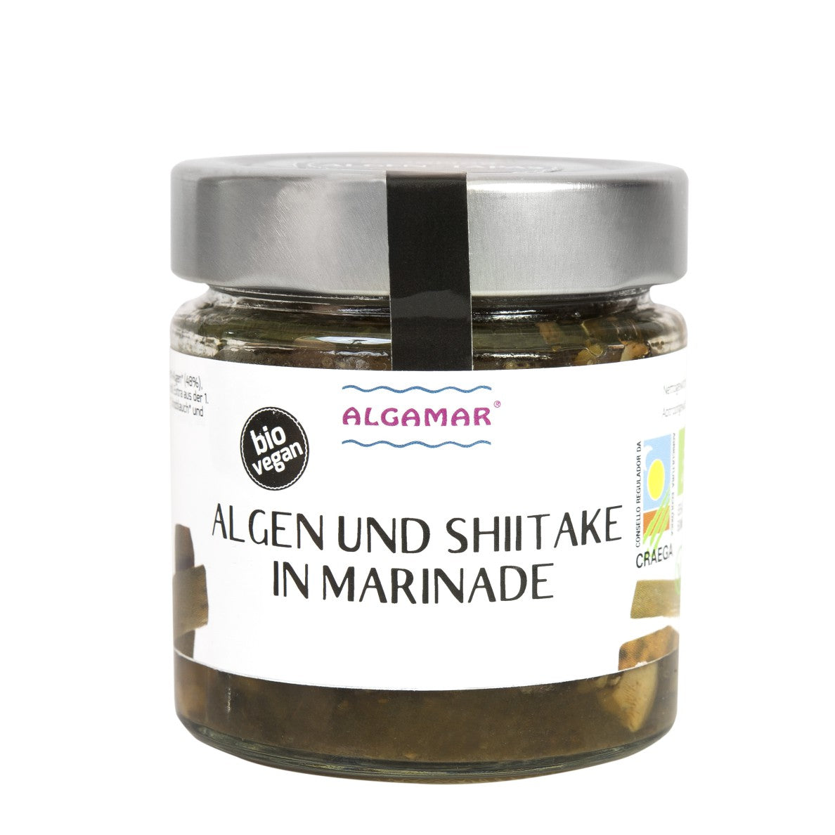 Algamare - Alghe & Shitake in Olio Extra Vergine 160g