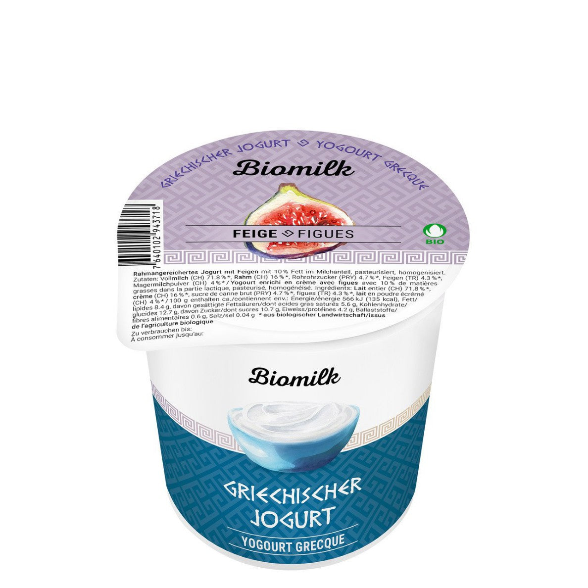 Biomilk - Jogurt greco con fichi 2 x 150g