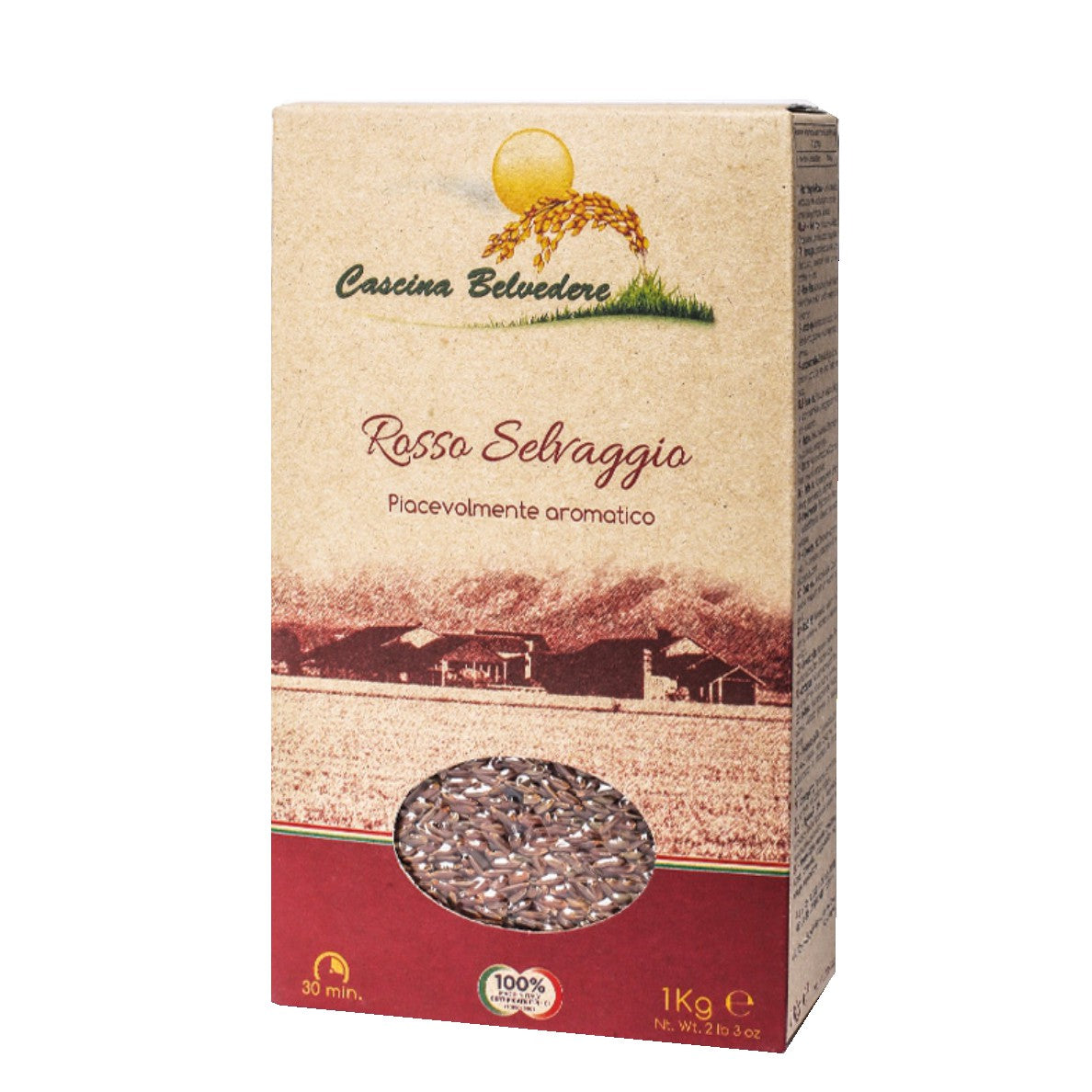 Cascina Belvedere - Riso rosso selvatico 500g