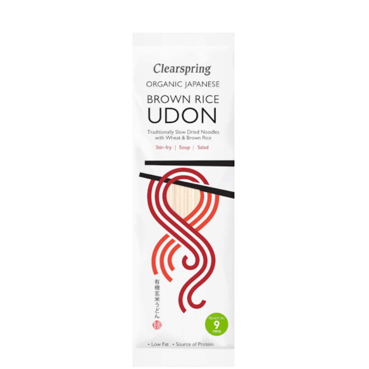 Clearspring - Udon grano tenero e riso bio integrale 200g