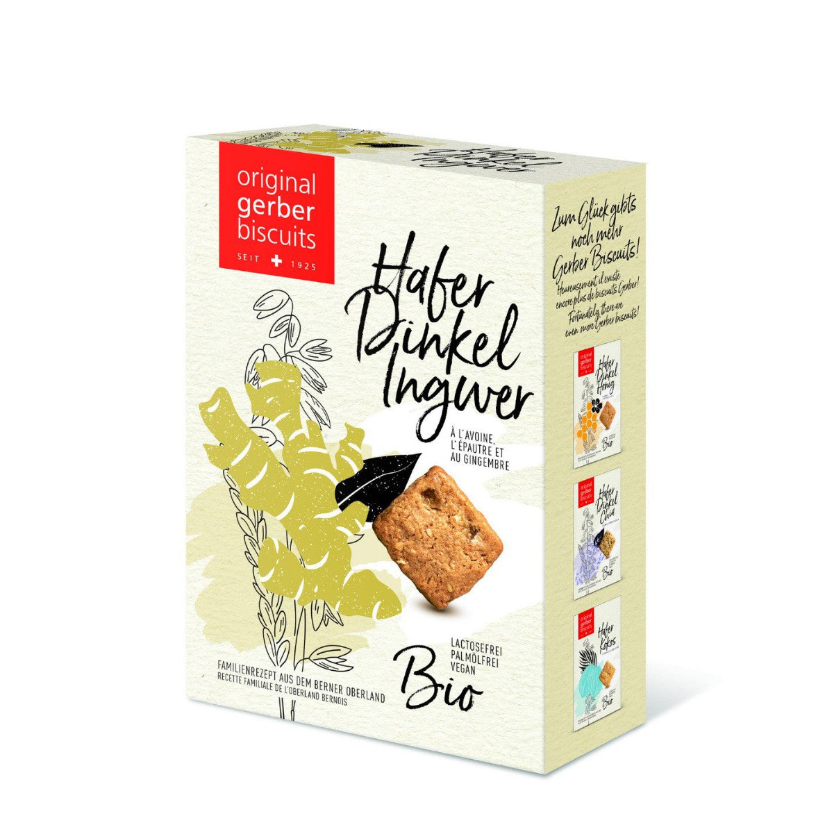 Gerber - Biscotti di avena & zenzero 160g