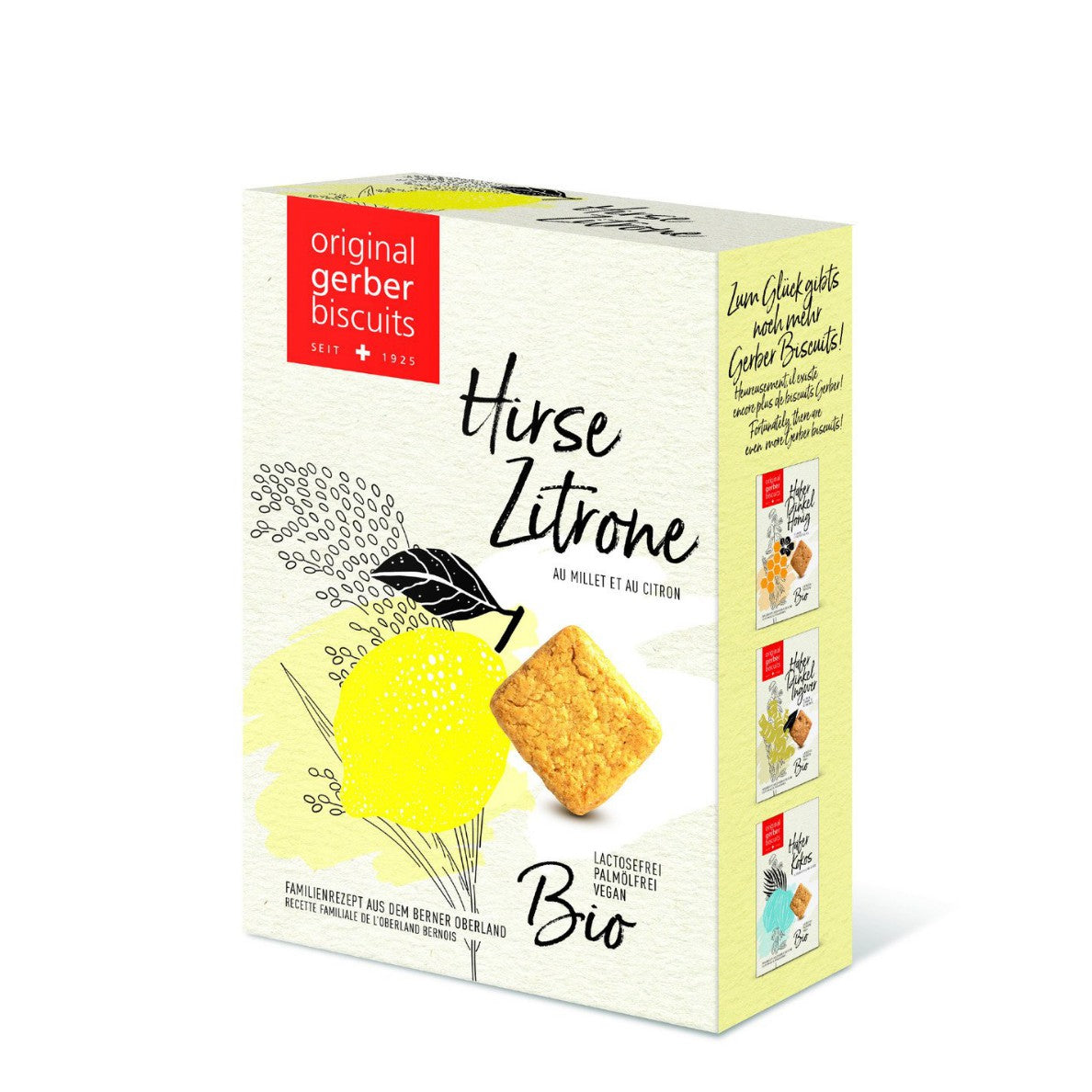 Gerber - Biscotti di miglio & limone 160g