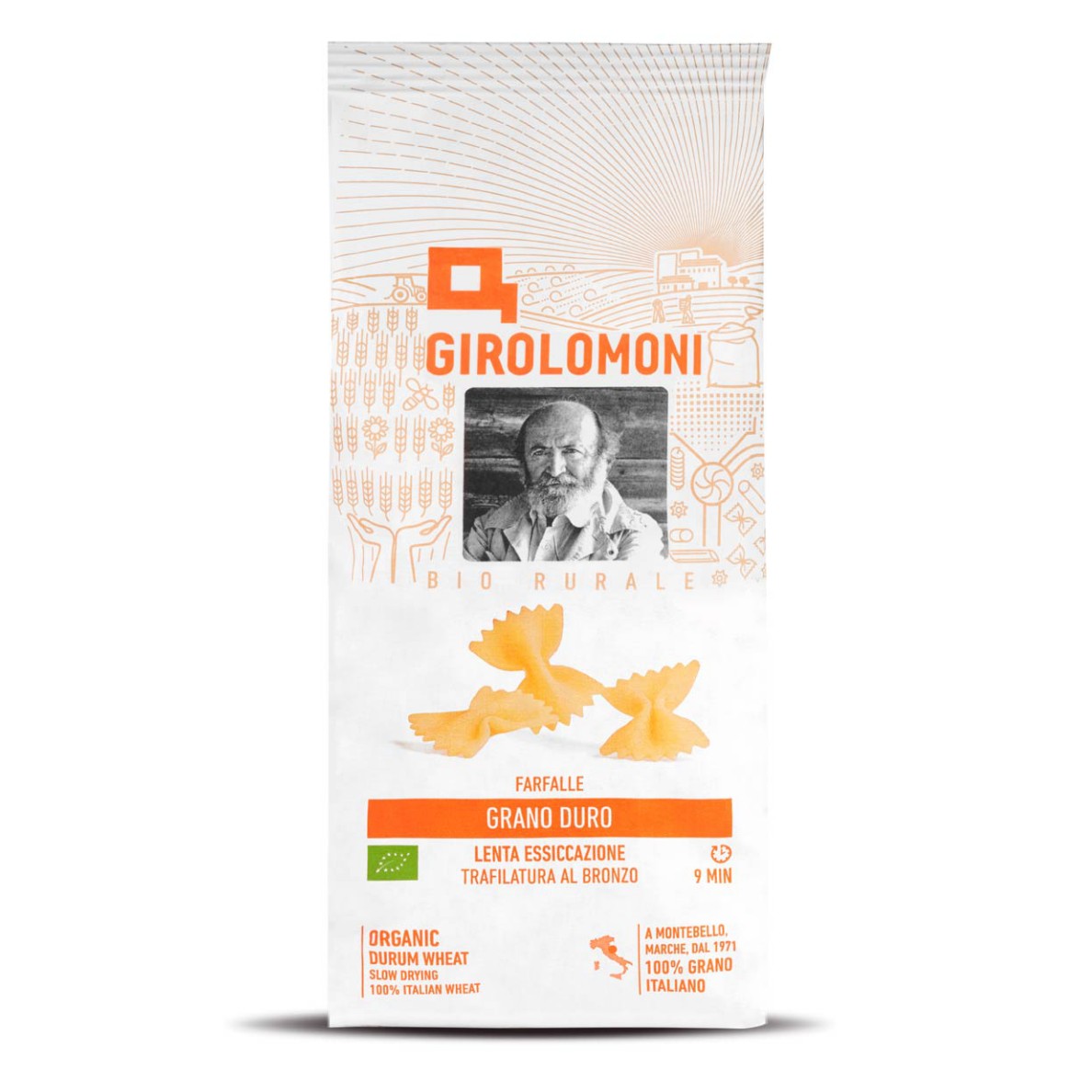 Girolomoni - Farfalle trafilate al bronzo 500g