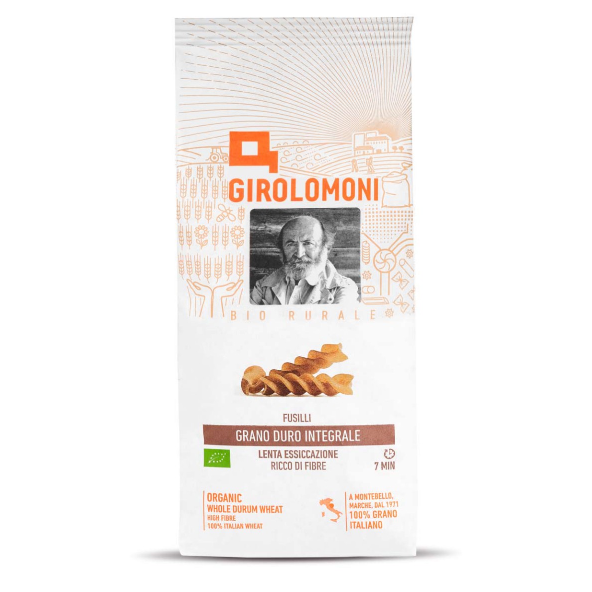 Girolomoni - Fusilli integrali 500g
