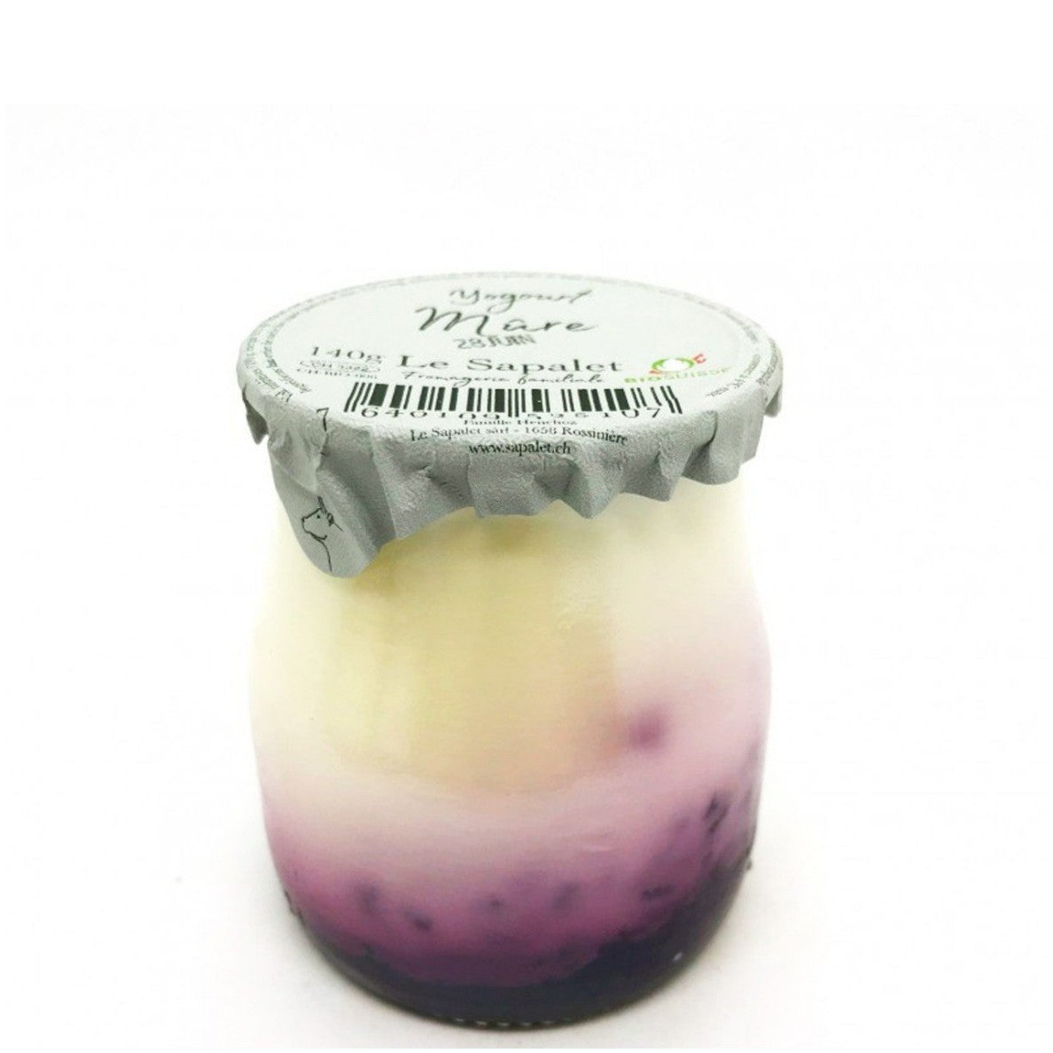 Le Sapalet - Jogurt di pecora more bio in vetro 2 x 140g