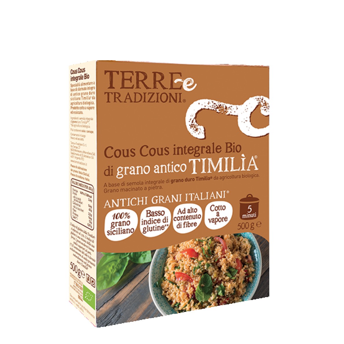 Terre & Tradizioni - CousCous integrale Timilia 500g