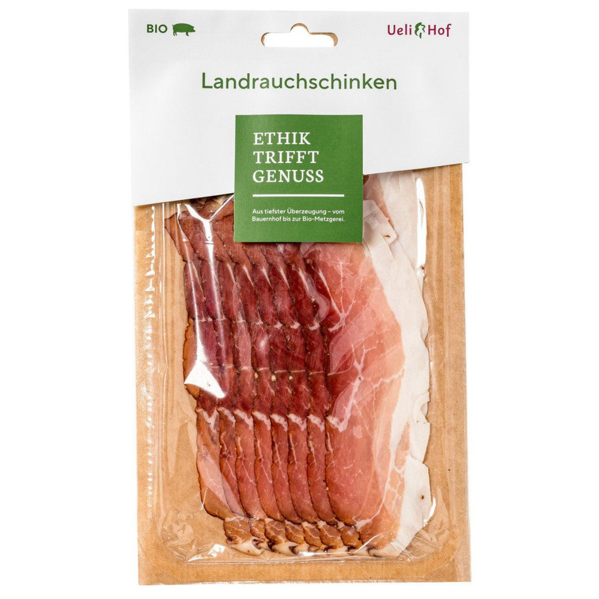 Ueli Hof - Prosciutto di campagna affumicato 80g * Ordina entro Martedì ore 10.00 per ritiro Giovedì/Venerdì