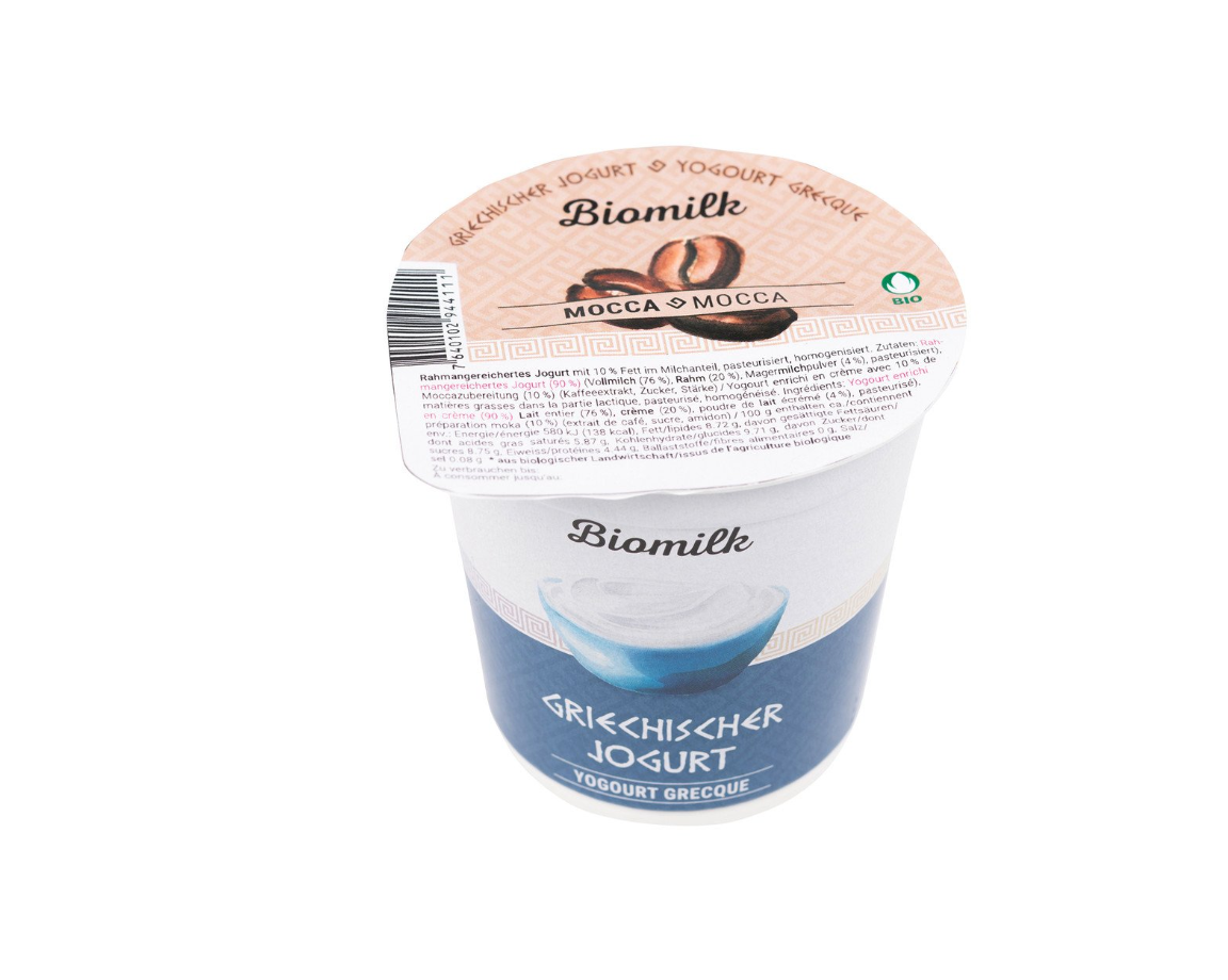 Biomilk - Jogurt greco al caffè 2 x 150g