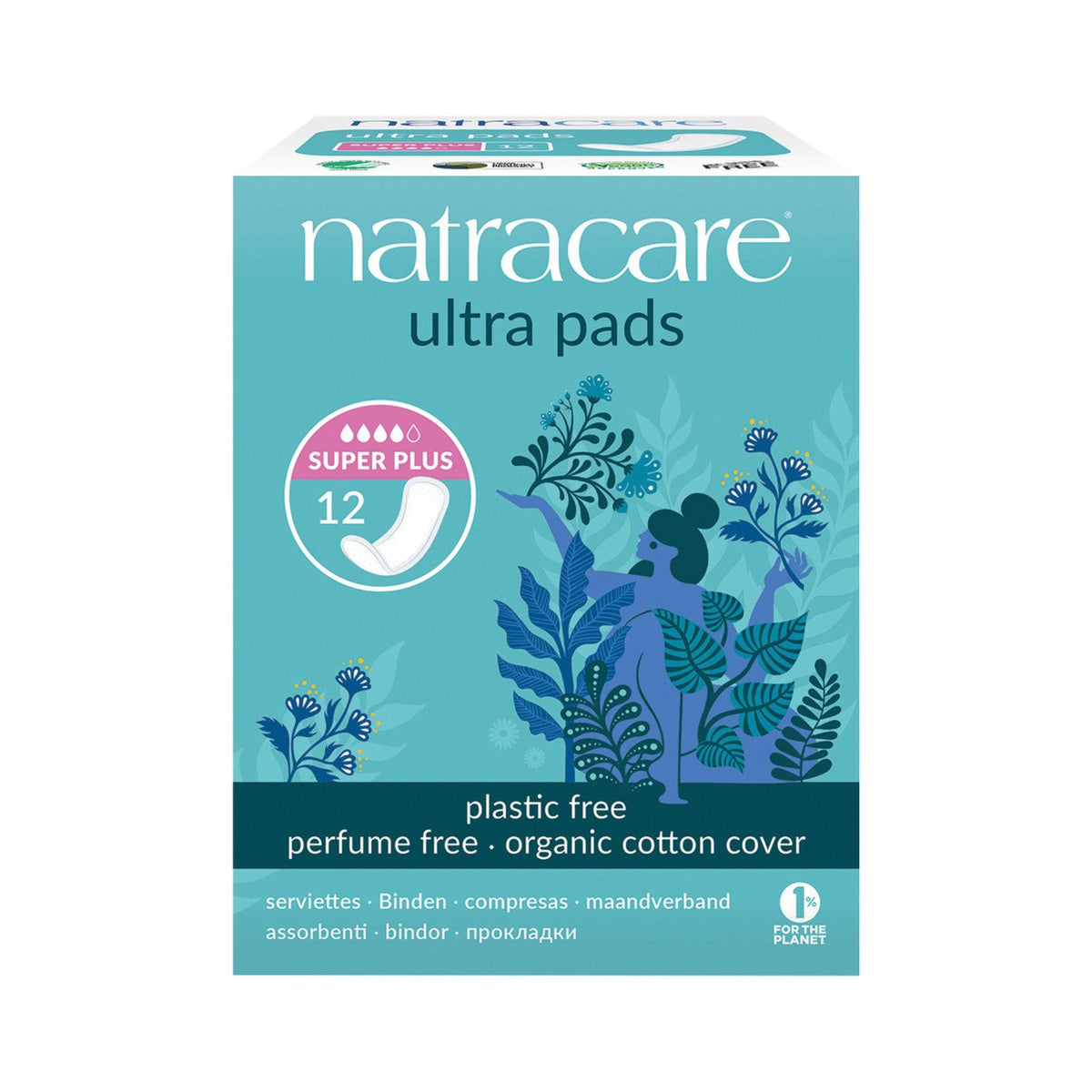 Natracare - Assorbenti ultra plus 12pz
