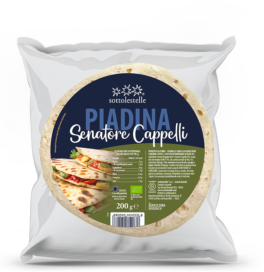 Sotto le stelle - Piadine senatore cappelli 200g
