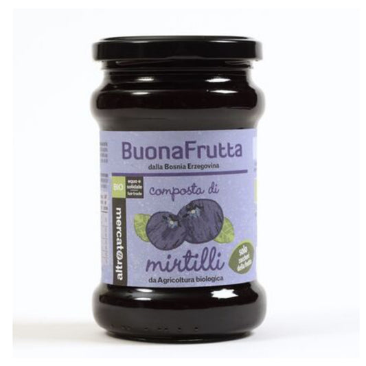 Altromercato - Composta di mirtilli Bio 340g