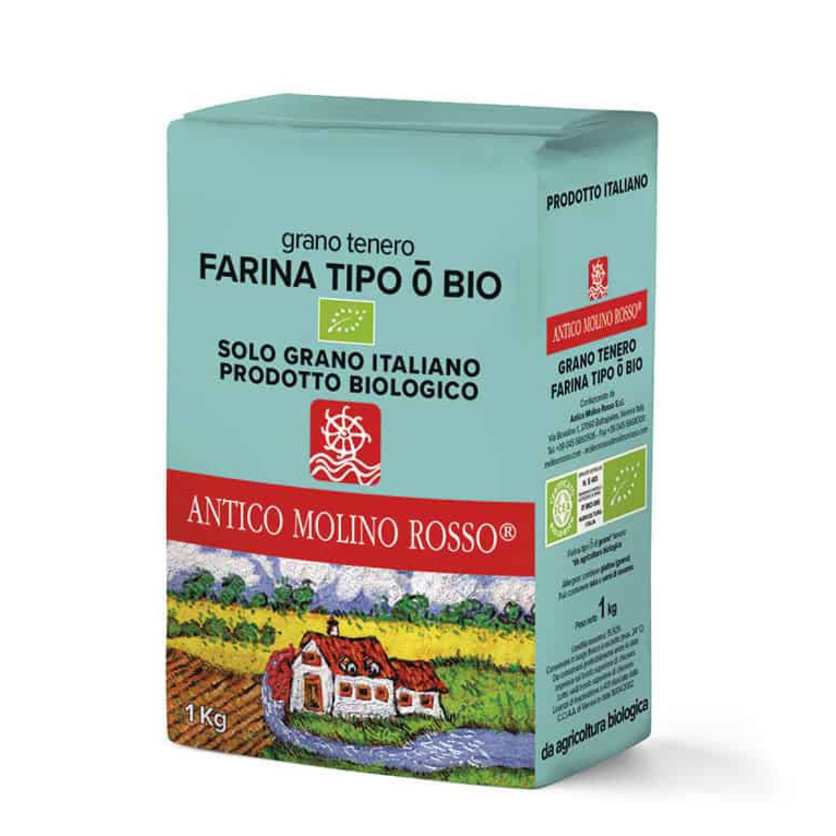 Antico Molino rosso - Farina di grano tenero tipo O biologica 1kg