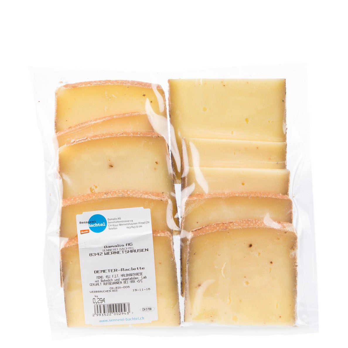 Sennerei Bachtel - Formaggio da raclette 250g