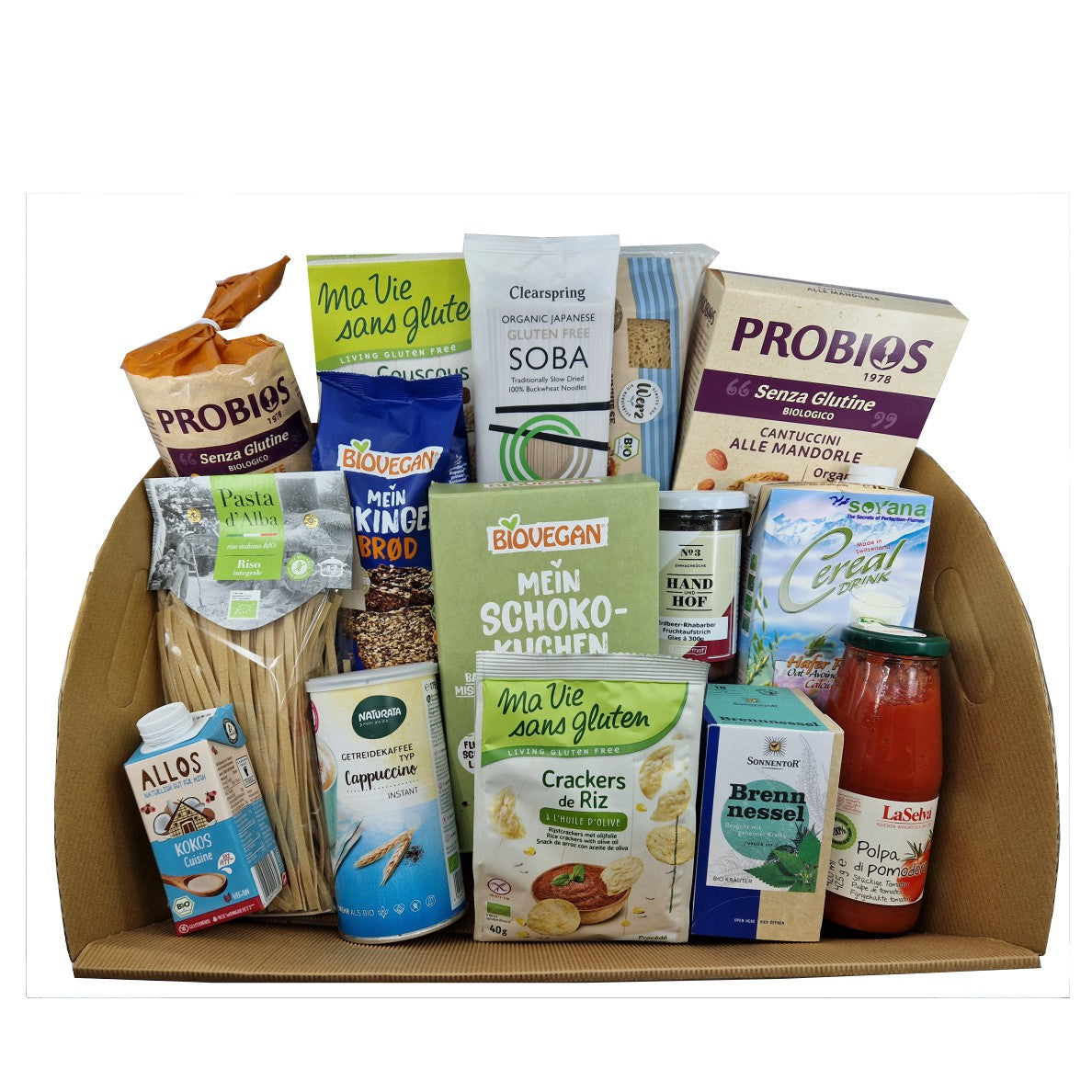 Cesto regalo Glutenfree - Bio & senza glutine