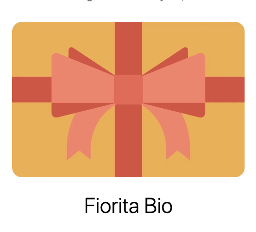 Buono regalo Fiorita