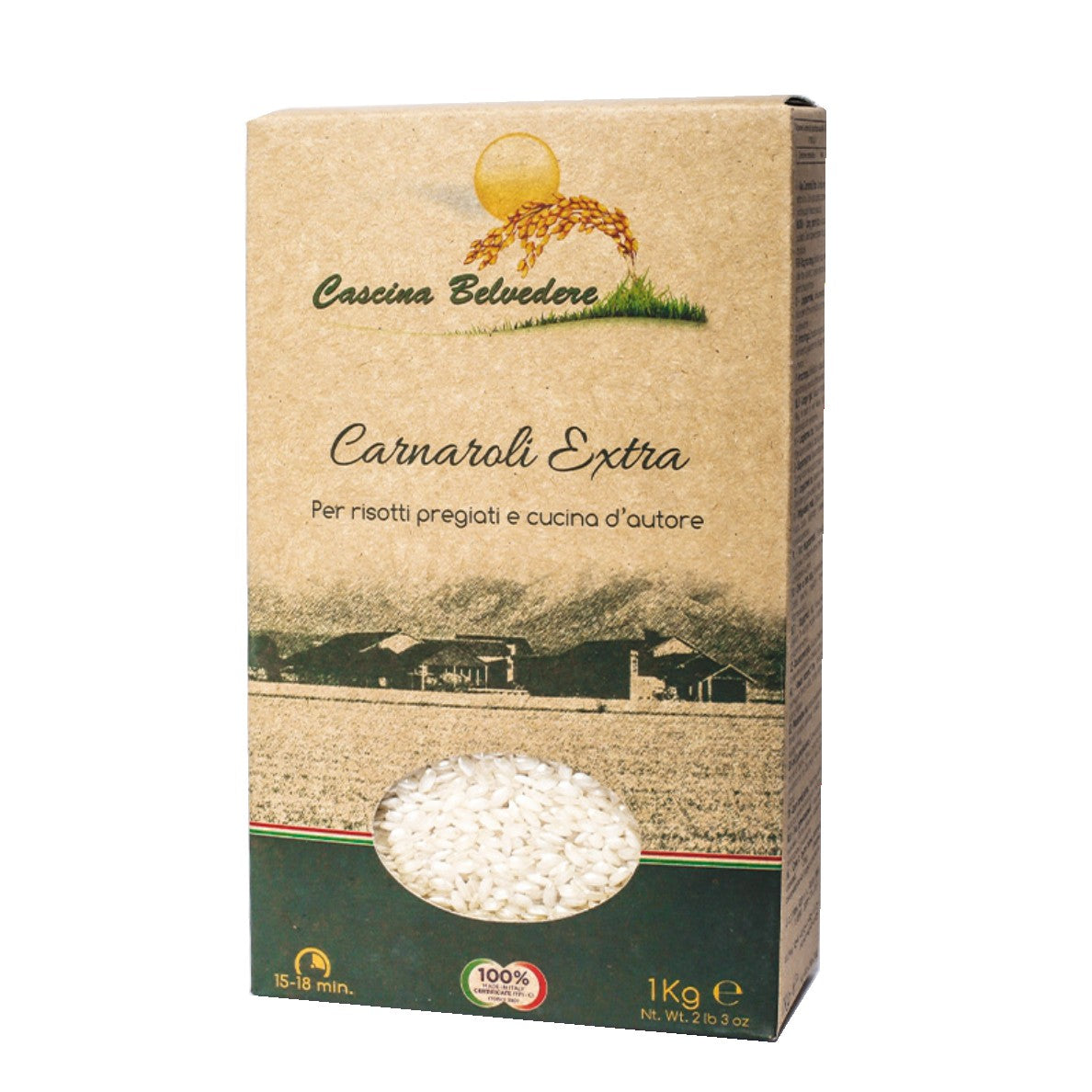 Cascina Belvedere - Riso Carnaroli 1kg