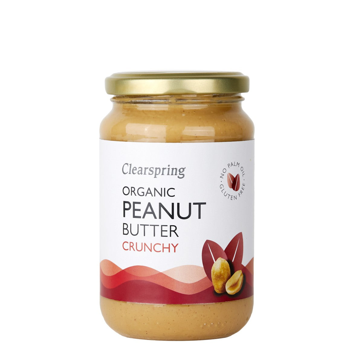 Clearspring - Crema di arachidi croccante 350g