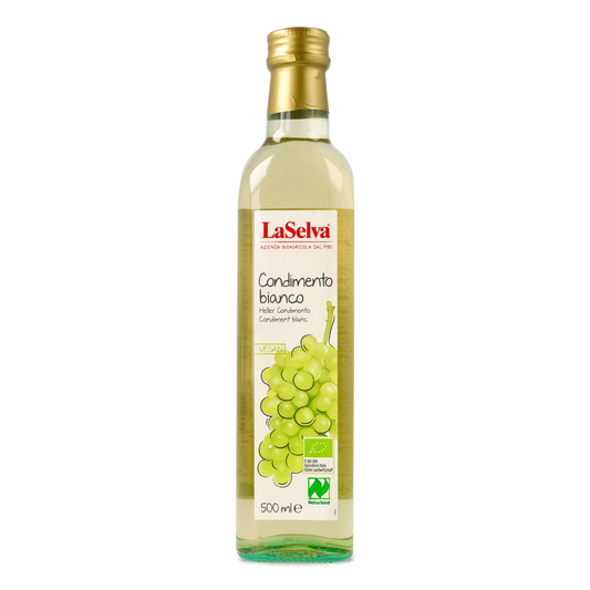LaSelva Bio Condimento di aceto di vino bianco e mosto d’uva 500ml