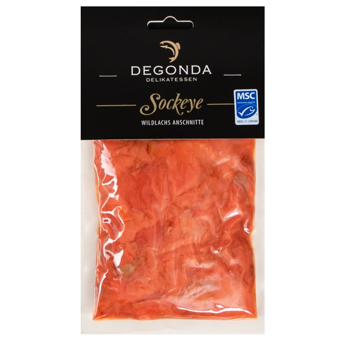 Degonda Salmone Sockeye Alaska ritagli 250g