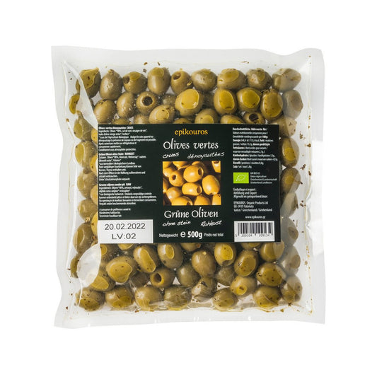 Epikourus - Bio Olive denocciolate verdi 500g