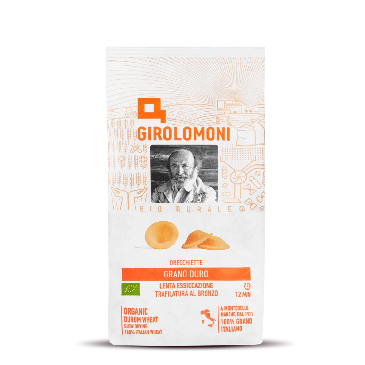 Girolomoni - Orecchiette trafilate al bronzo 500g