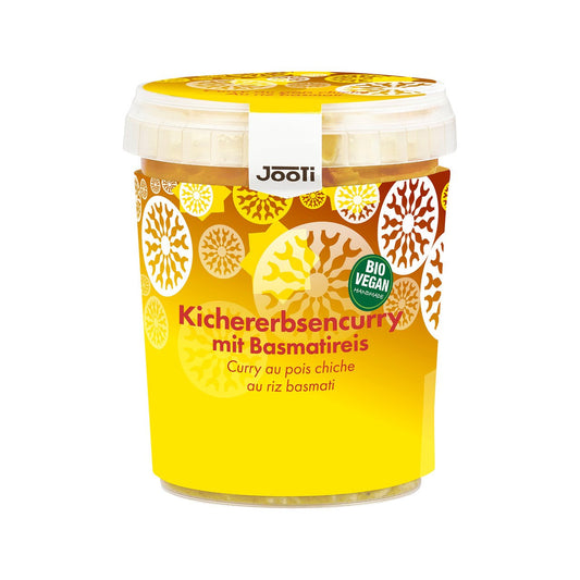 JooTi - Curry di Ceci con riso basmati 450g