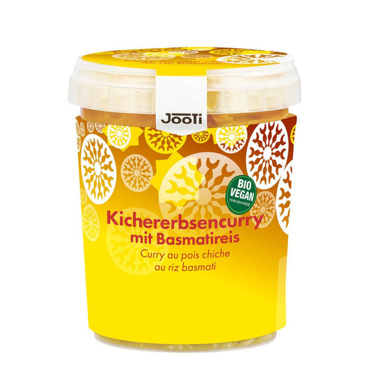 JooTi - Curry di Ceci con riso basmati 450g