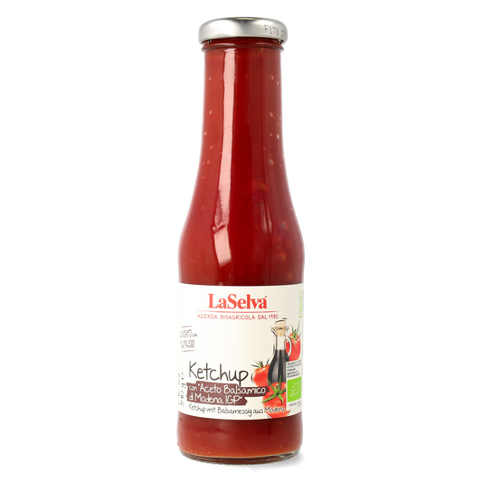 LaSelva Bio Ketchup con Aceto balsamico di Modena IGP bio 340g