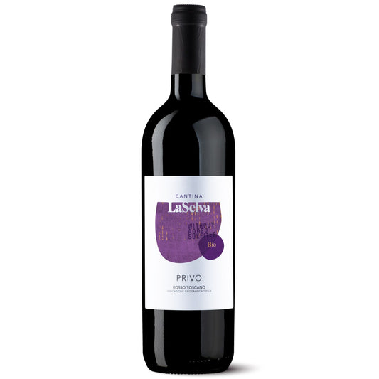 LaSelva Bio Privo Rosso Toscano IGT 0,75