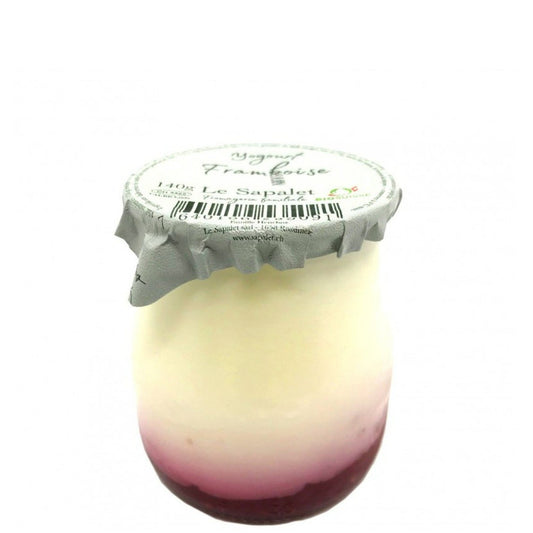 Le Sapalet - Jogurt di pecora lamponi bio in vetro 2 x 140g