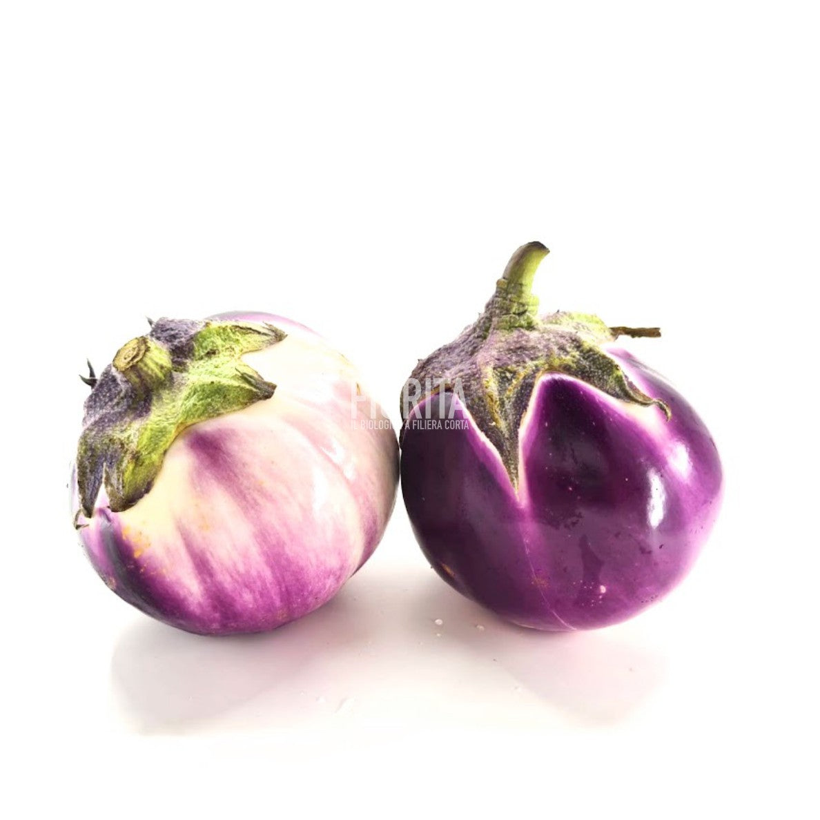 Bio Melanzane tonde violette 500g