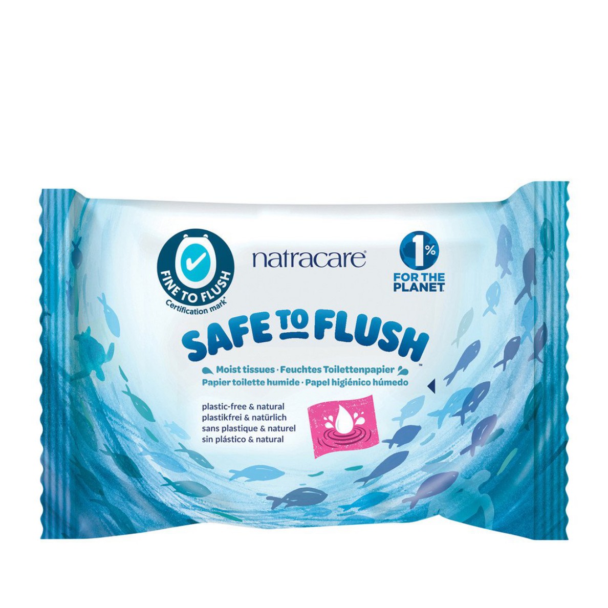 Natracare - Salviettine igieniche umidificate 30 pz