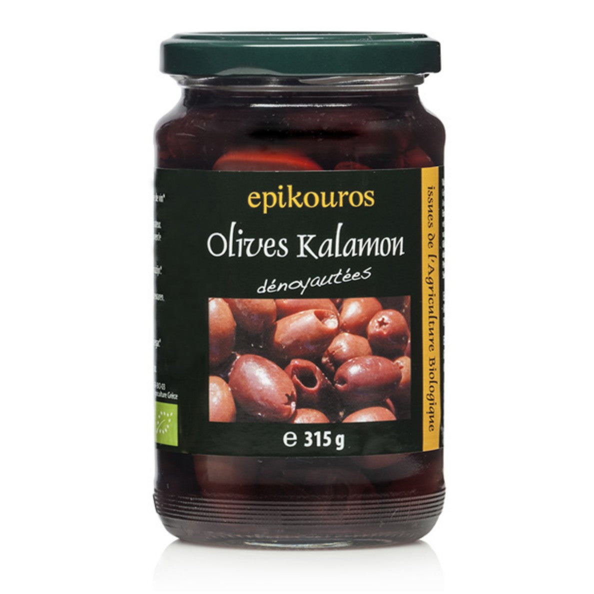 Epikouros - Olive calamata senza nocciolo in salamoia 315g