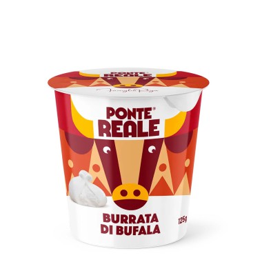 Ponte Reale Burrata di bufala biologica 125g