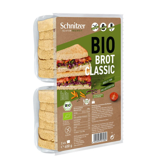 Schnitzer - Pane Toast Classico 400g senza glutine