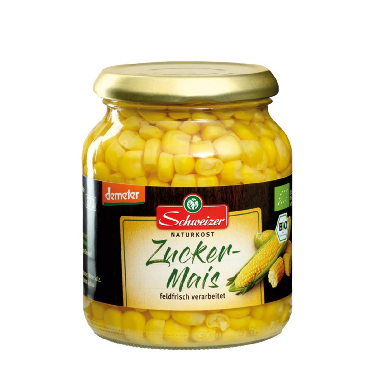 Schweizer - Mais Demeter in salamoia 370ml