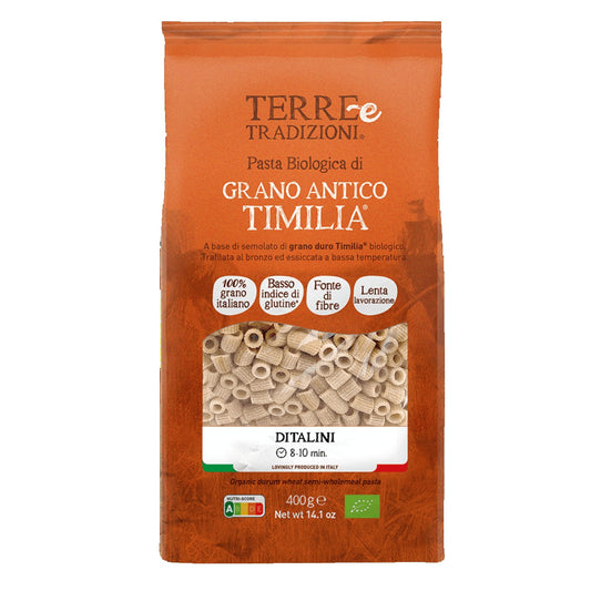 Terre & Tradizioni - Ditalini di grano antico Timilia 400g