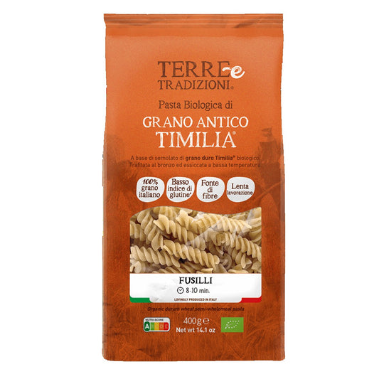 Terre & Tradizioni -  Fusilli di grano antico Timilia 400g