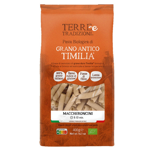 Terre & Tradizioni - Maccheroncini di grano antico Timilia 400g
