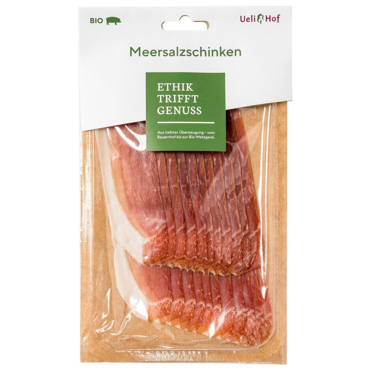 Ueli Hof - Bio Prosciutto Crudo 80g * Ordina entro Martedì ore 10.00 per ritiro Giovedì/Venerdì