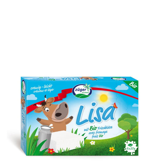 Züger - Bio Formaggini Lisa 6 x 70g