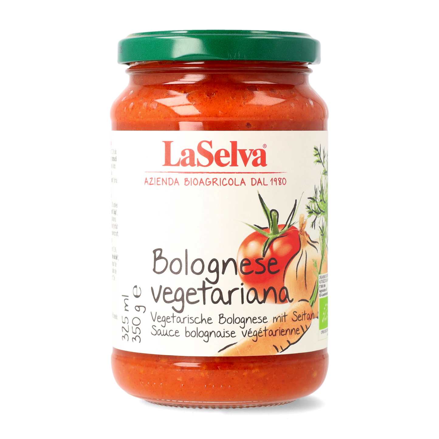 LaSelva Bio Sugo alla Bolognese vegetariana 350g